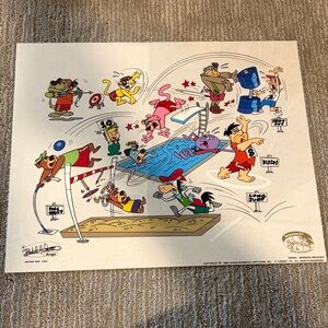 Hanna-Barbera Cartoon Artist Cel